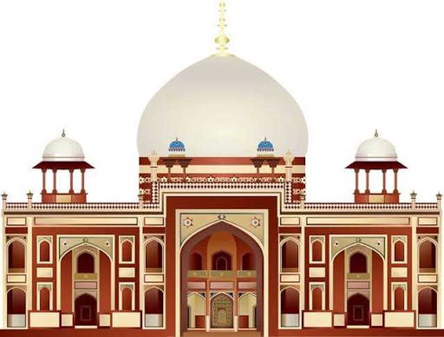 Humayun's Tomb illustration